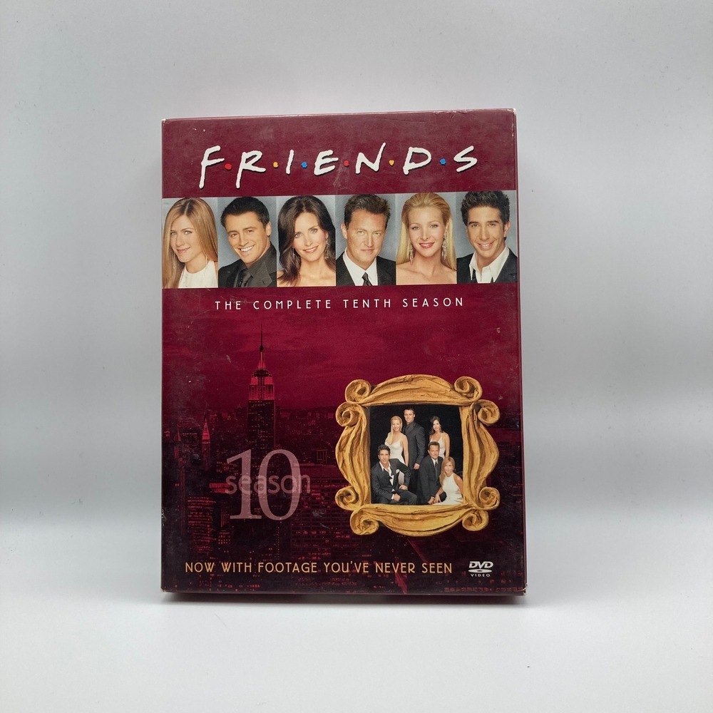 Friends The Complete Tenth DVD 4-Disc Set Final Season 10 TV Series Box Set